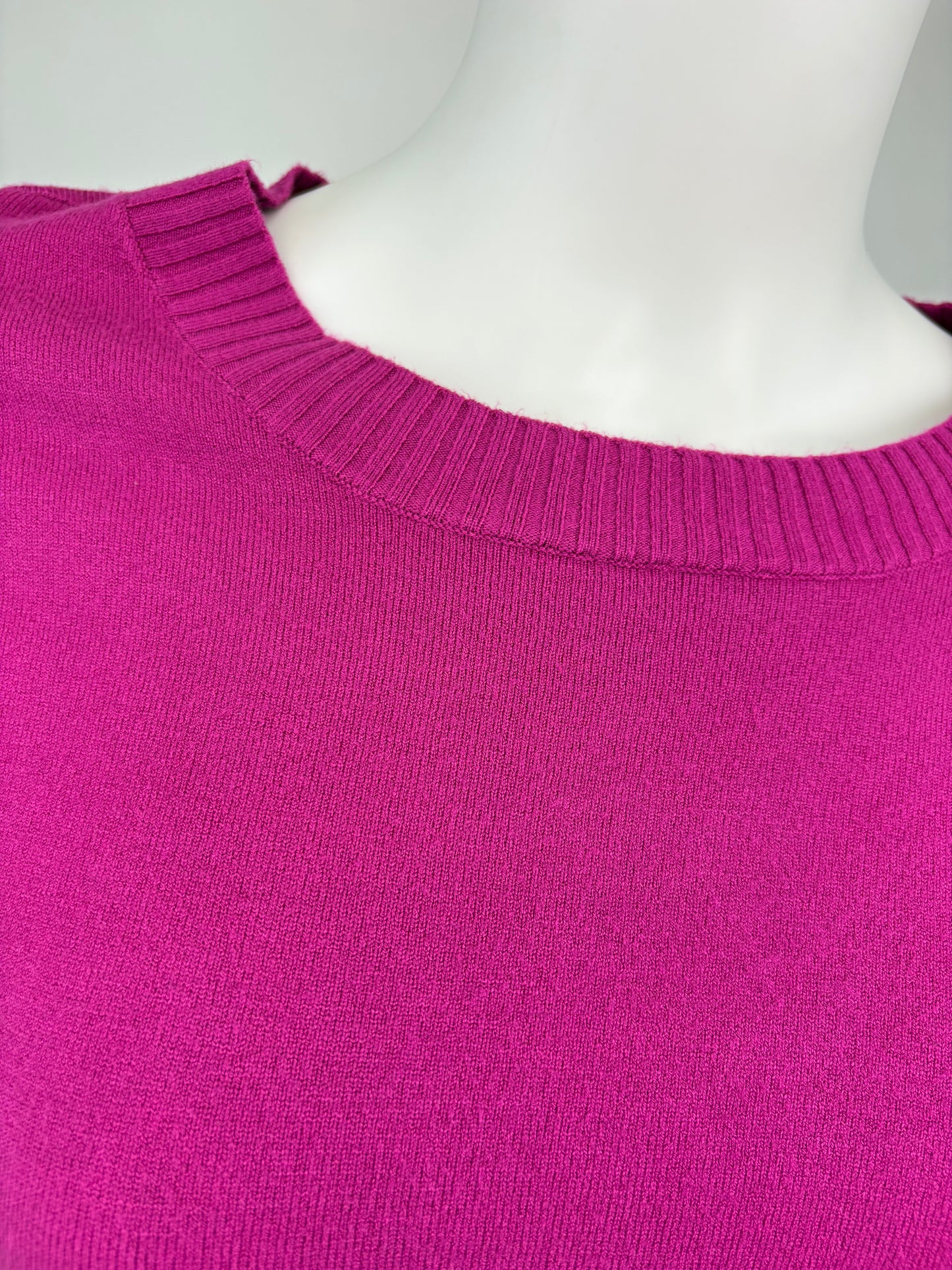 Strickpullover fuchsia, Gr. 36-42