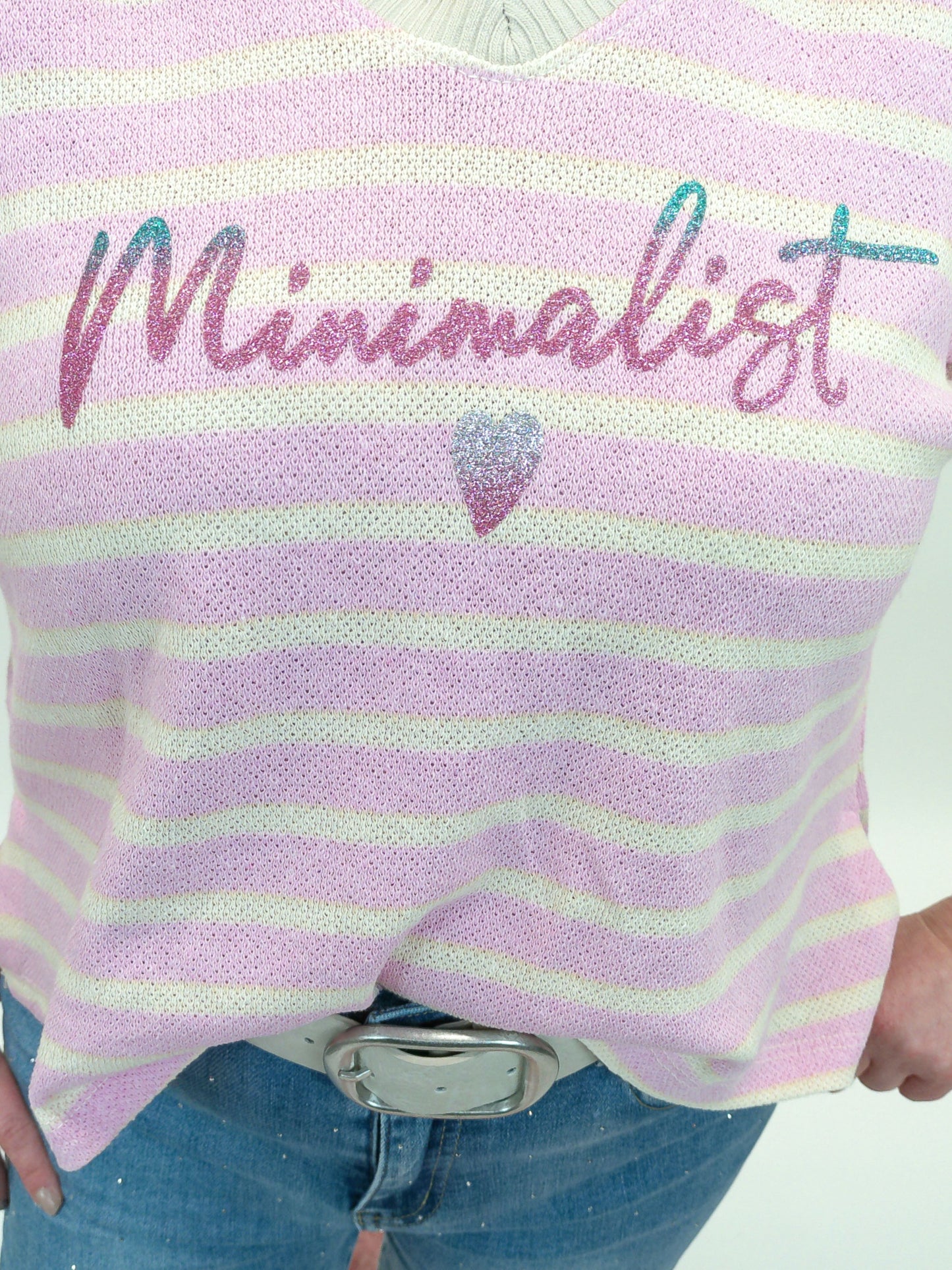 Pullover "Minimalist" rosa, Gr. 36-42