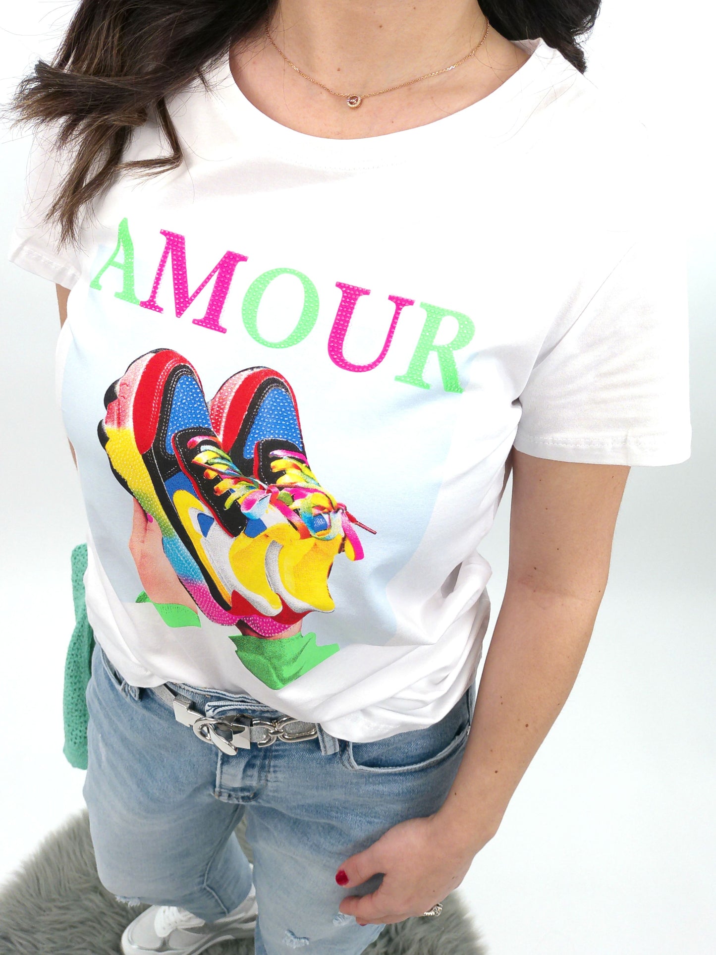 T-Shirt "Amour", Gr. 34-38