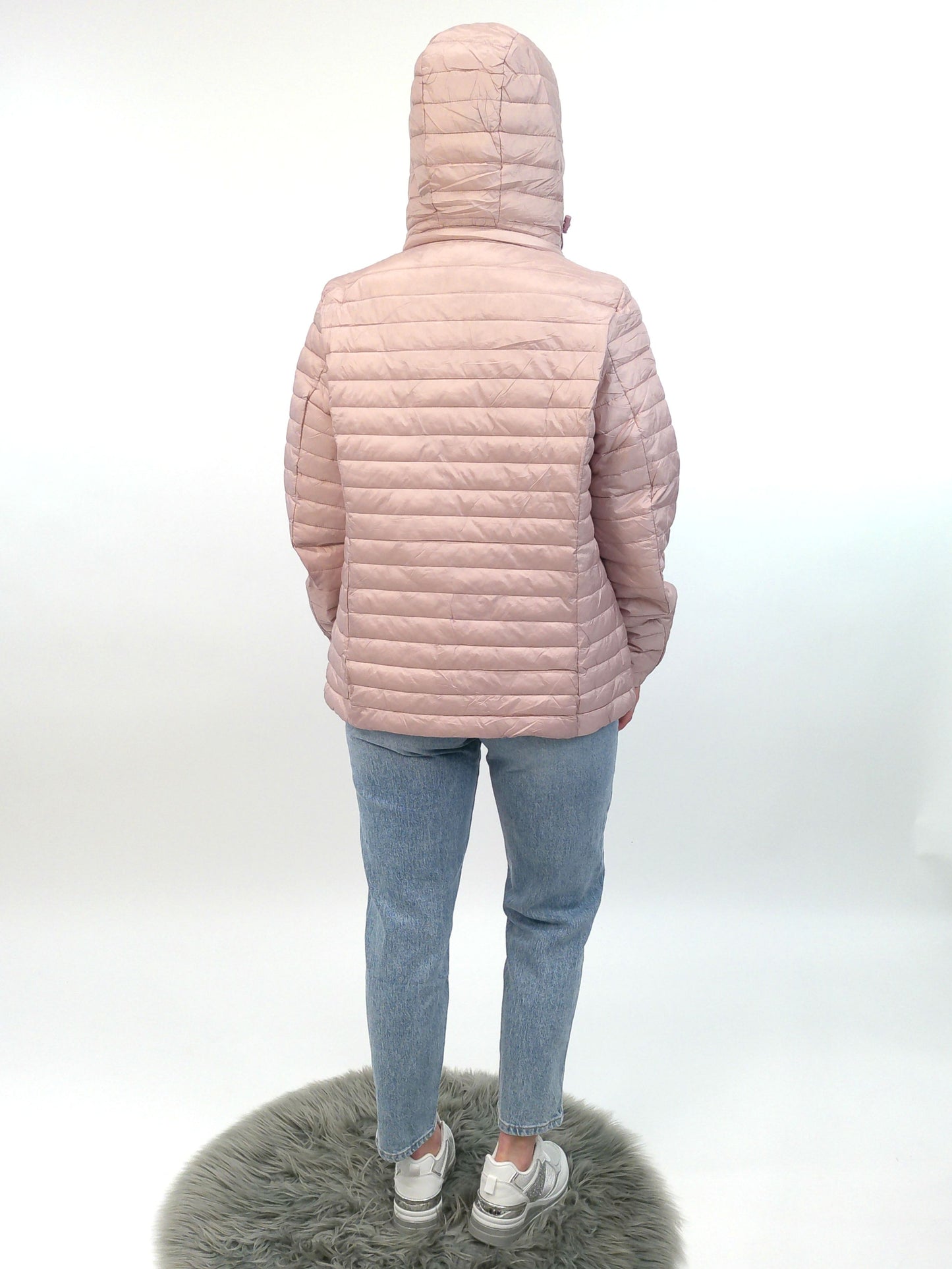 Leichtsteppjacke rosé, Gr. 34-44