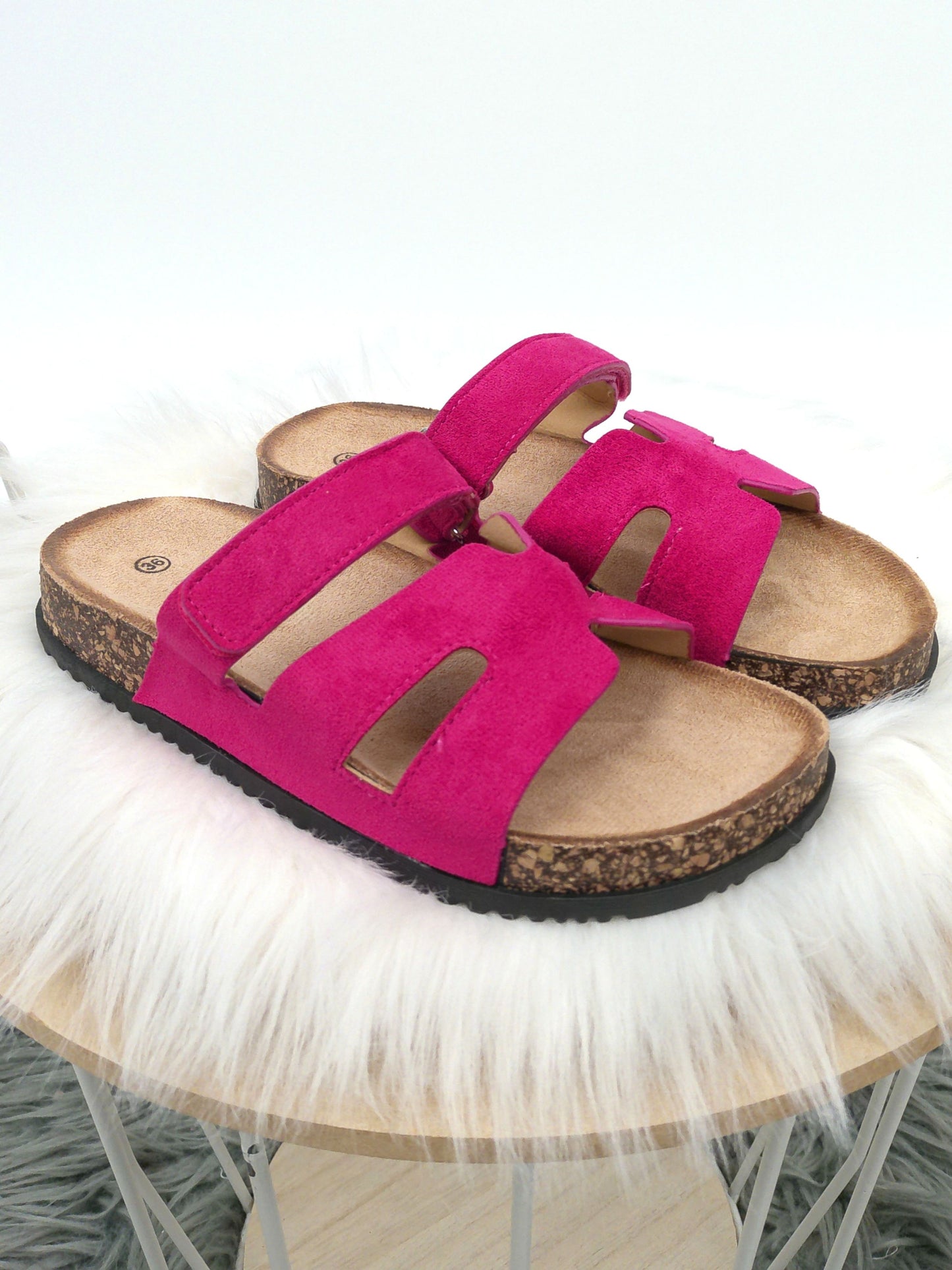 Pantolette pink, Gr. 36-42