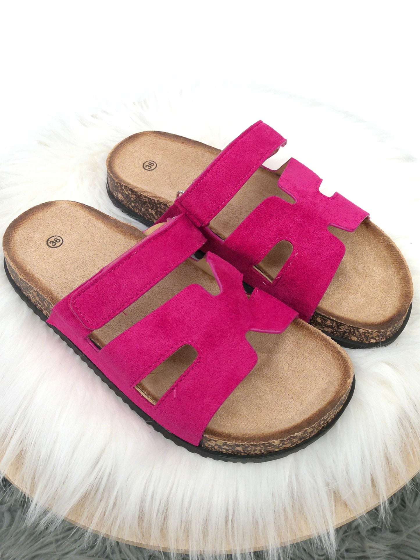 Pantolette pink, Gr. 36-42