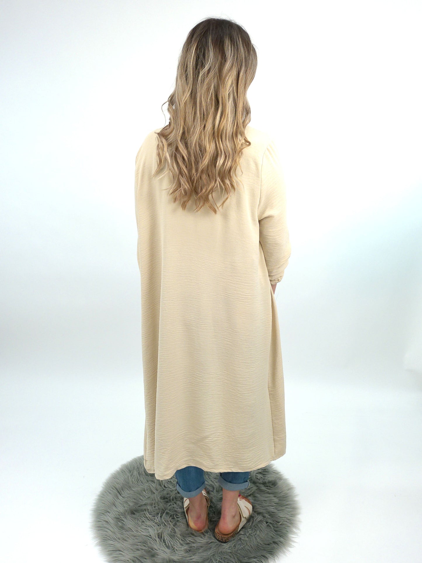 Cardigan beige, Gr. 36-42