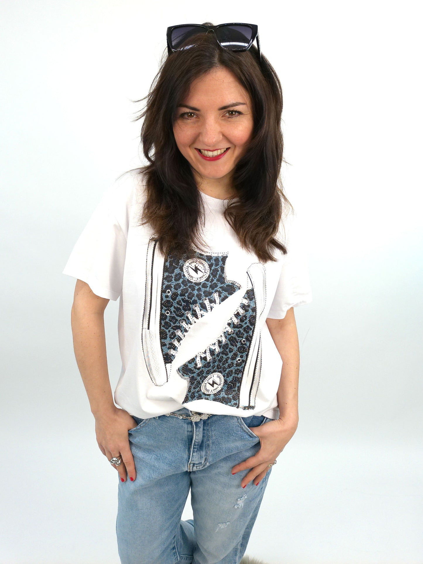 T-Shirt "Sneaker", Gr. 36-42