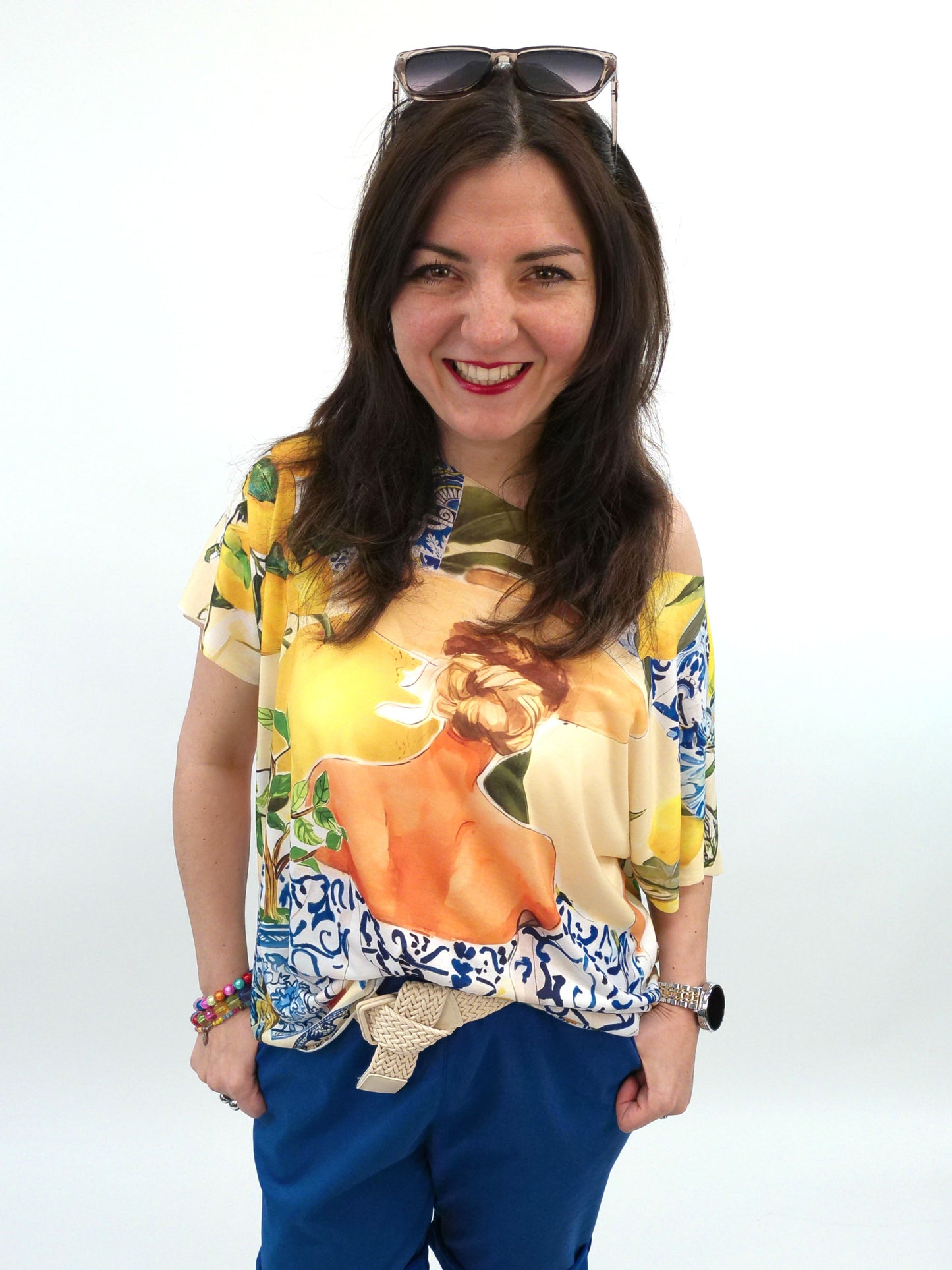 T-Shirt Zitrone, Gr. 38-44
