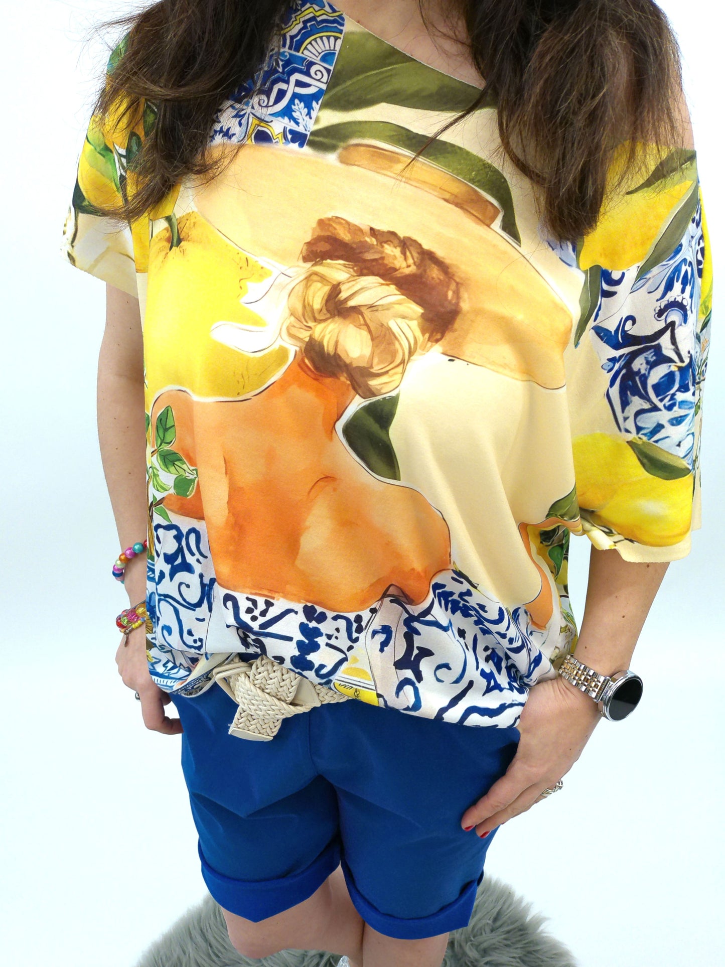 T-Shirt Zitrone, Gr. 38-44