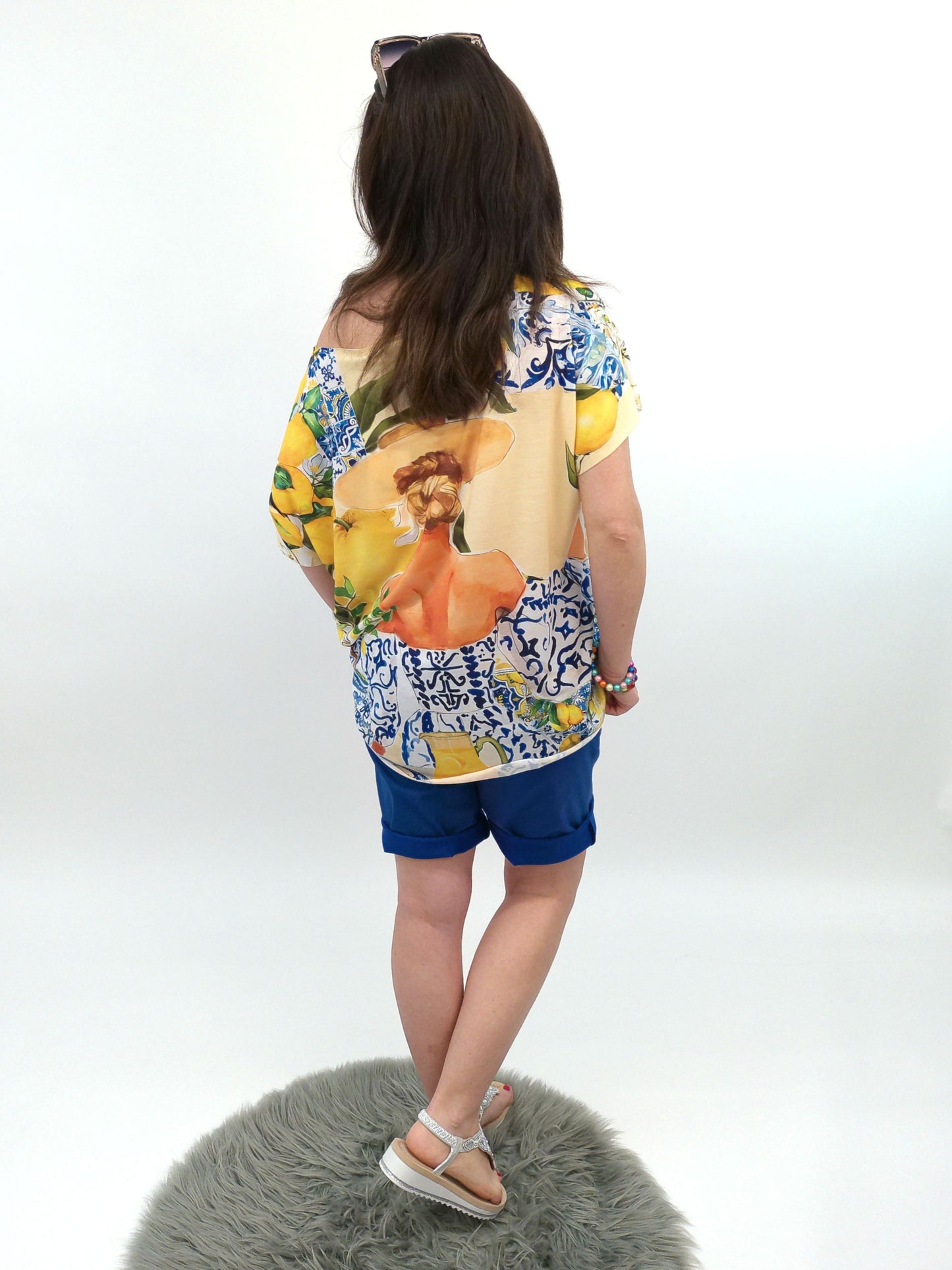 T-Shirt Zitrone, Gr. 38-44