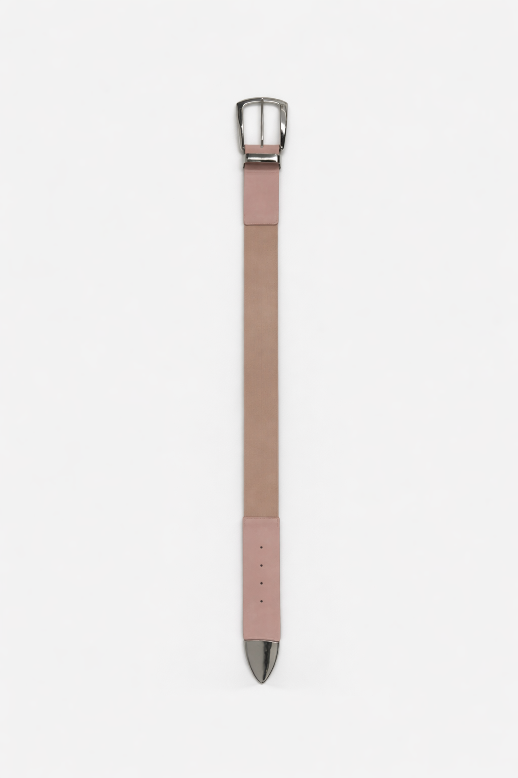 Breiter Stretch-Gürtel rosé