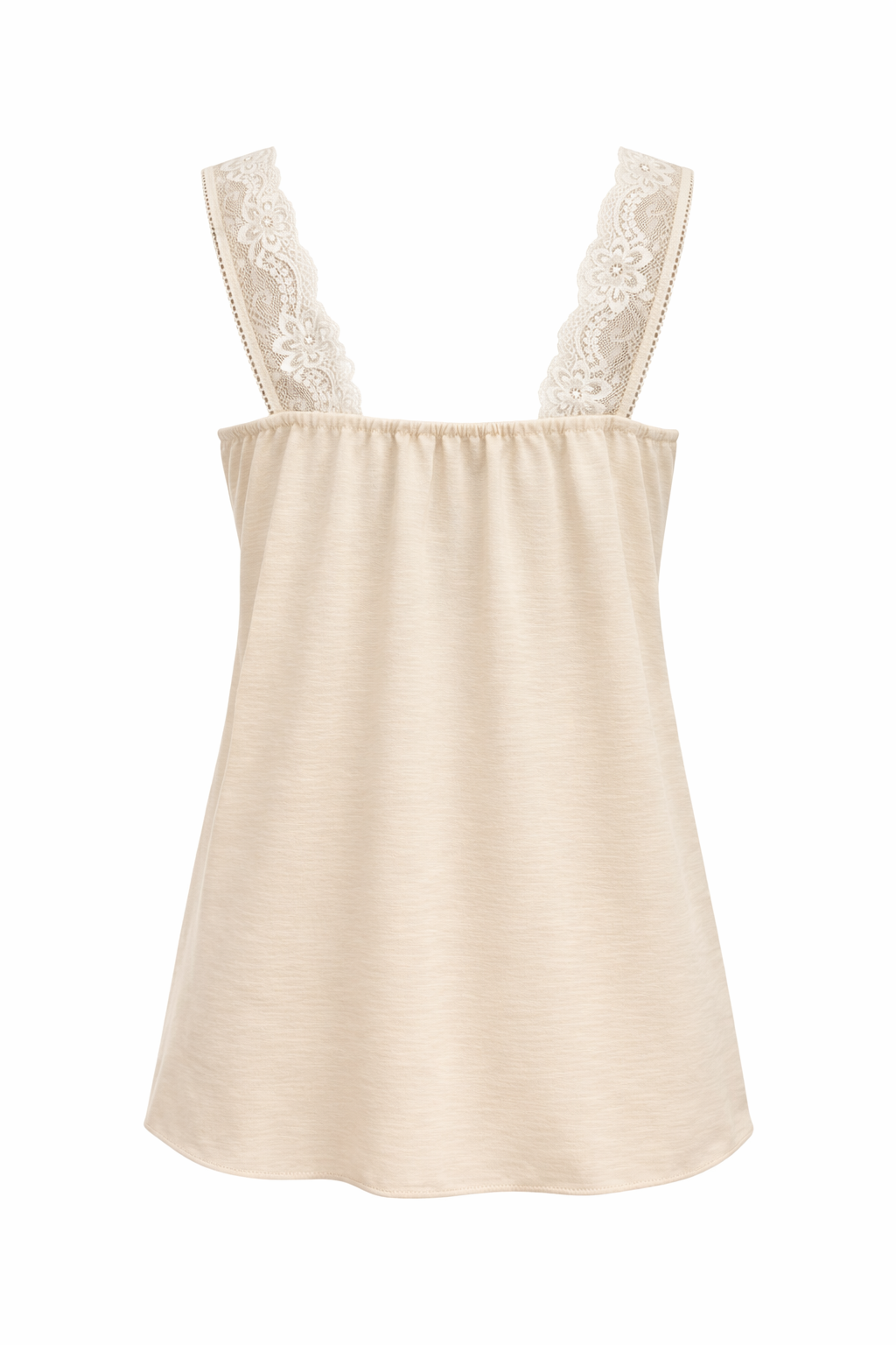 Spitzen-Top beige Gr. 34-44