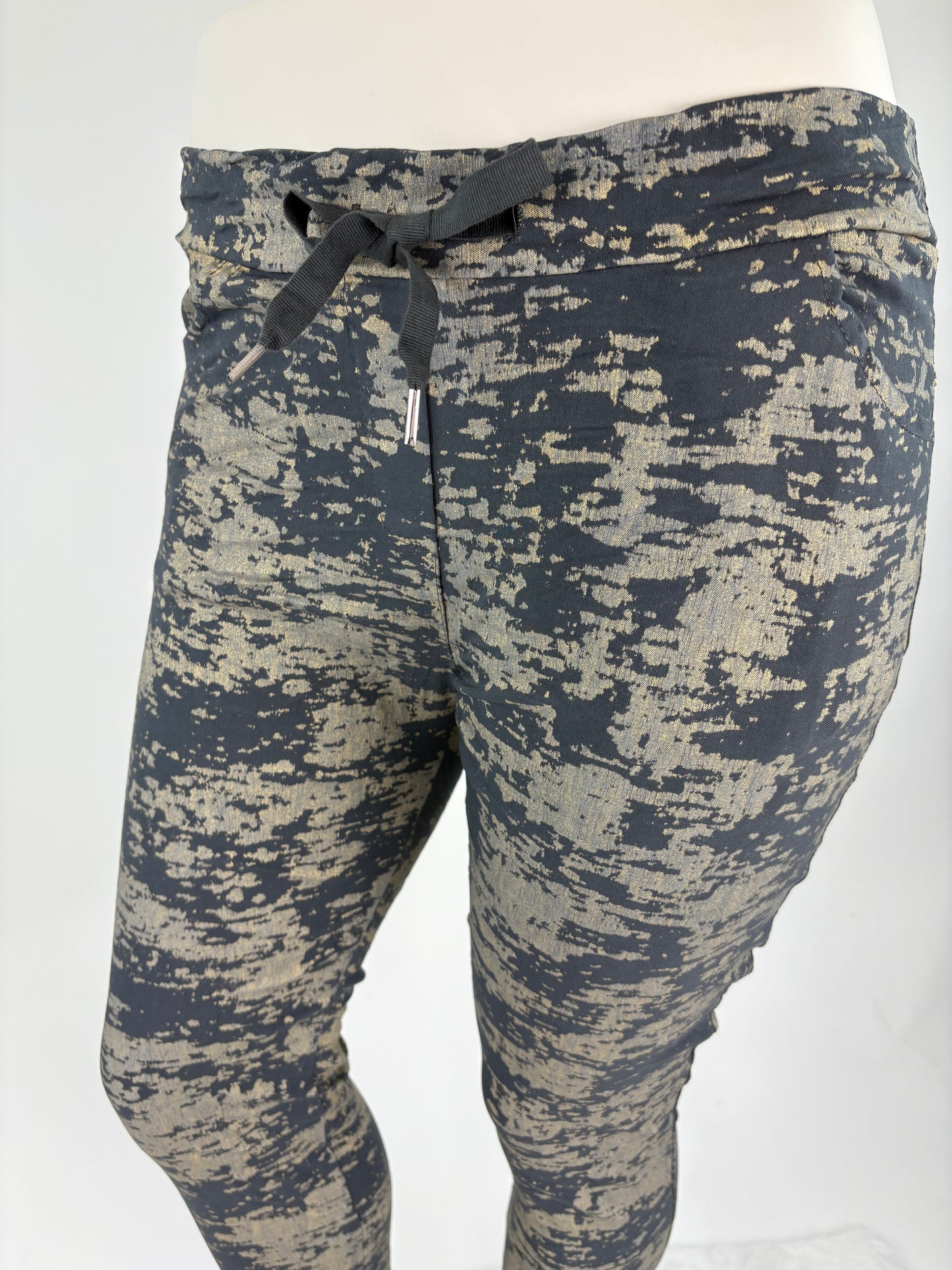 Joggerpants Fashion-Camouflage grau Gr. 36-42
