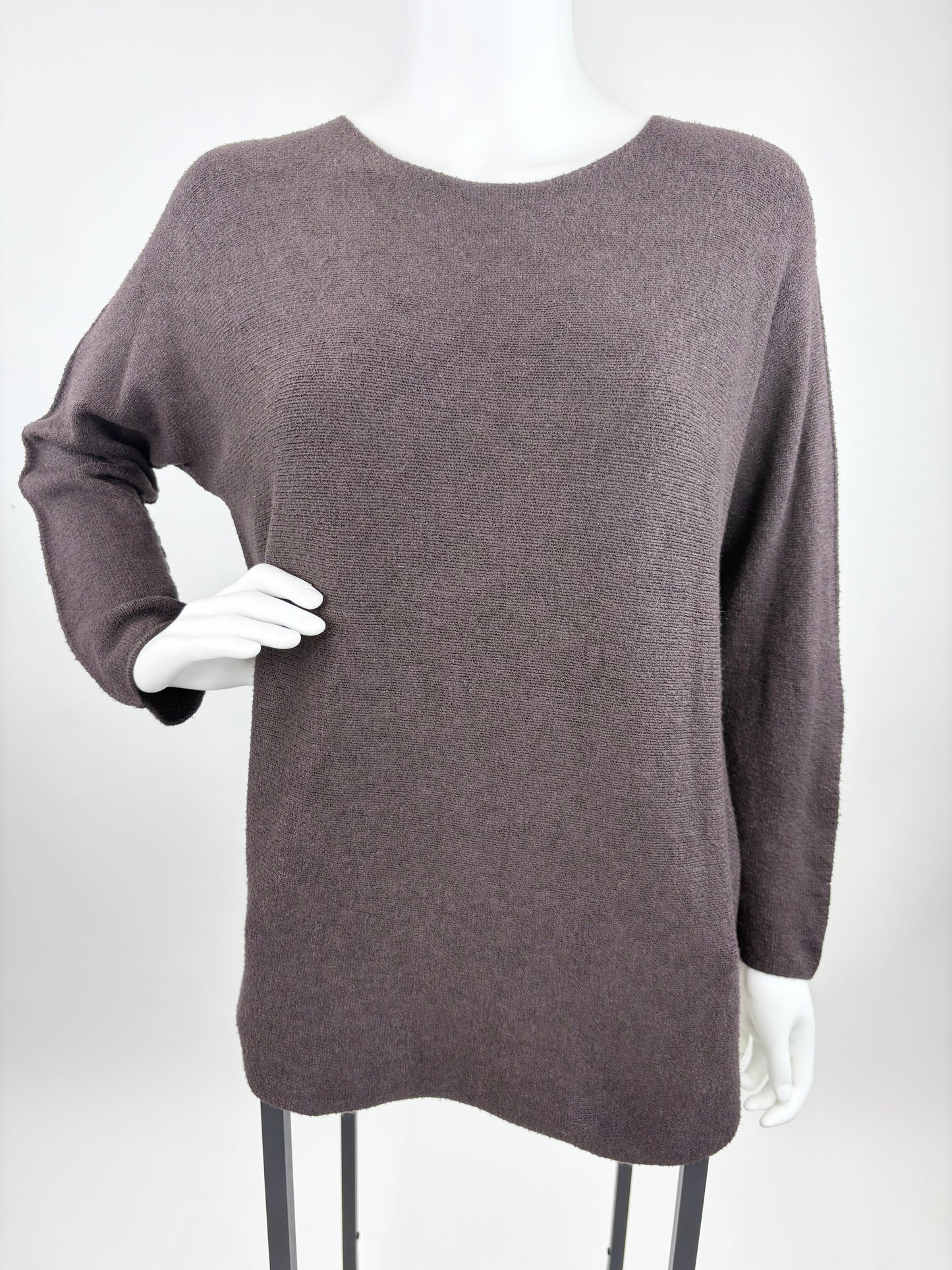 Pullover schokobraun, Gr. 36-42