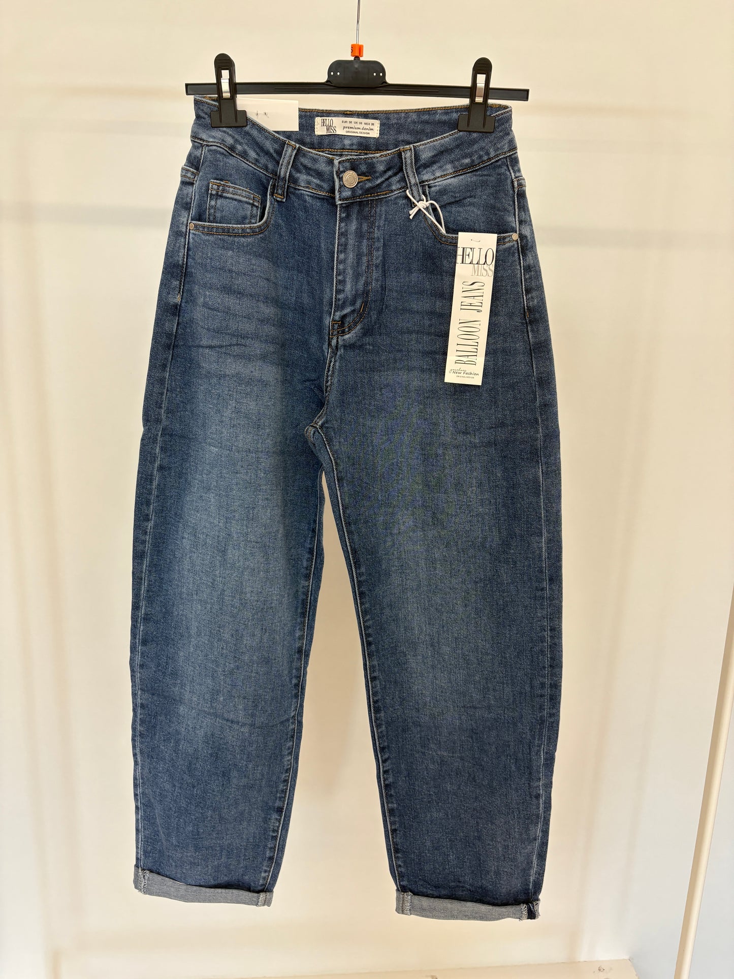 Balloon Jeans Mid Blue, Gr. 34-42