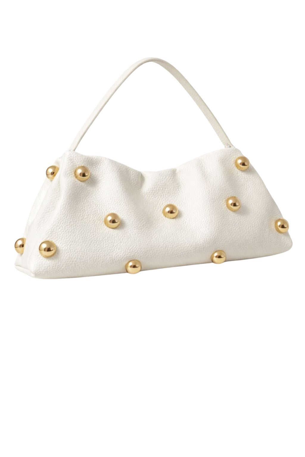 Goldperlen Tasche elfenbein