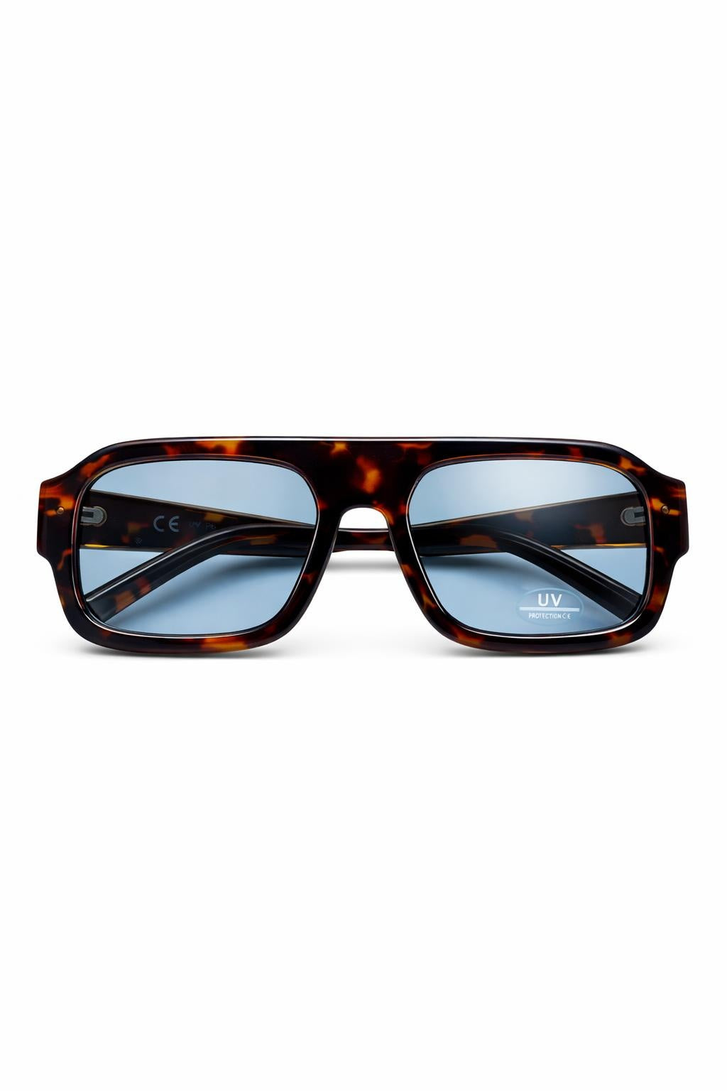 Sonnenbrille Statement – Bold Look braun/blau