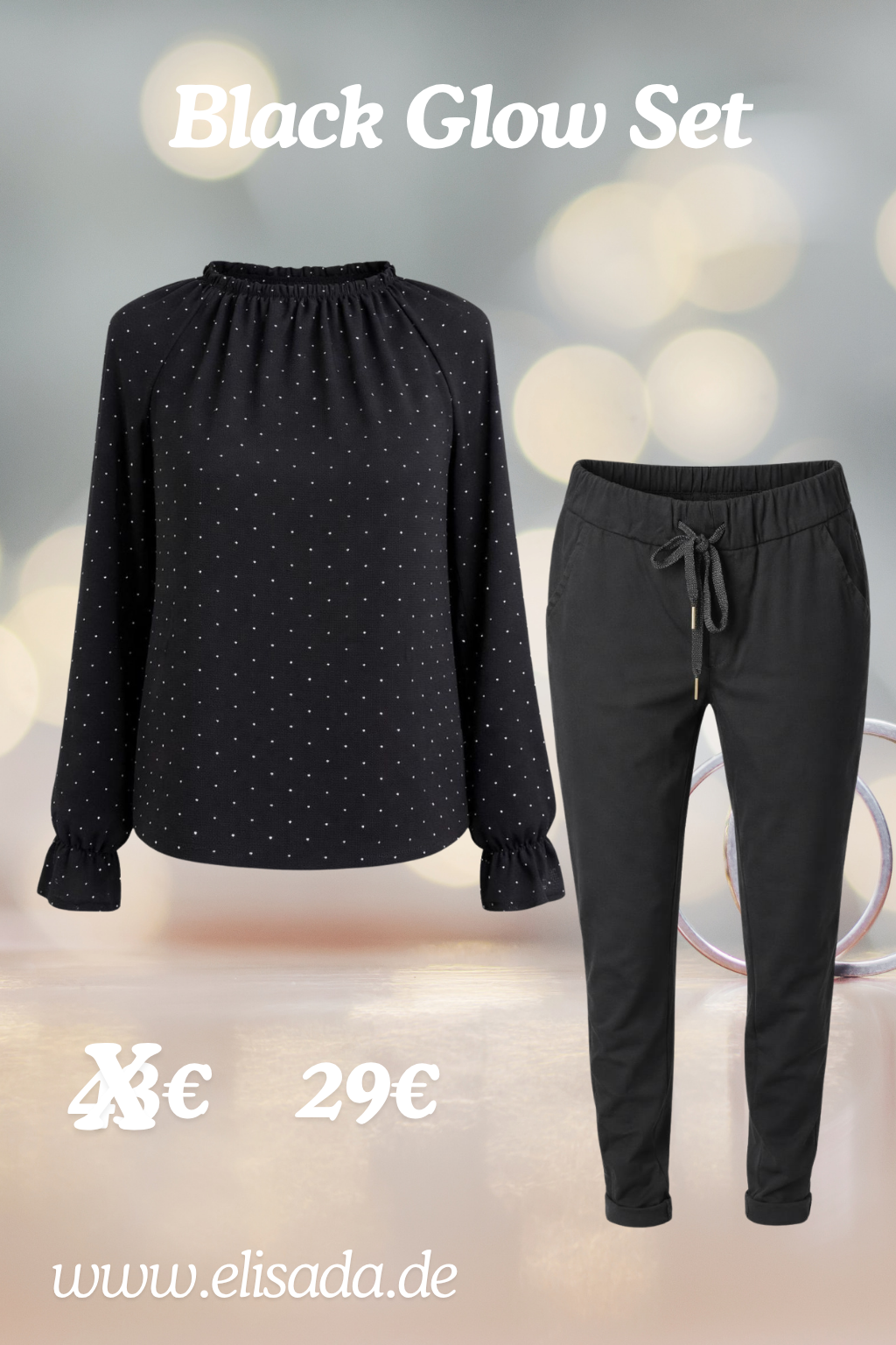 Black Glow Set, Gr. 34-42