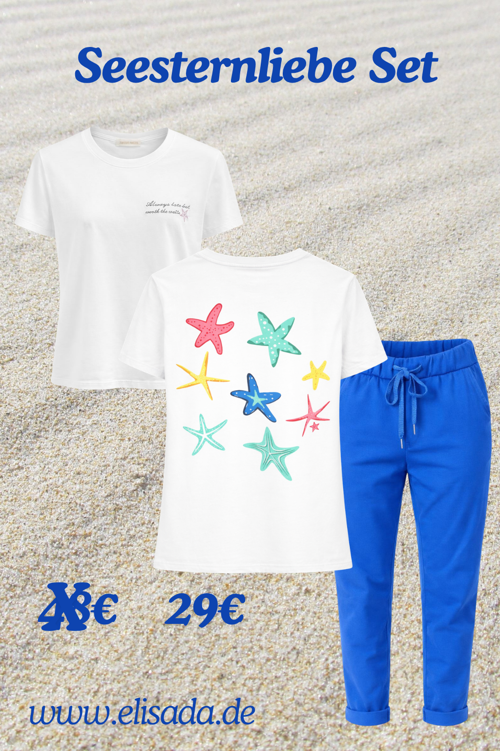Seesternliebe Set, Gr. 34-38