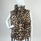 Steppweste Leopardenmuster Gr. 40-44