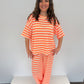 Feinstrick-Shirt "Neon Stripes", Gr. 36-44