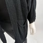 Strickcardigan kurz schwarz, Gr. 36-42