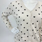 Cardigan Herz versch. Farben, Gr. 36-40