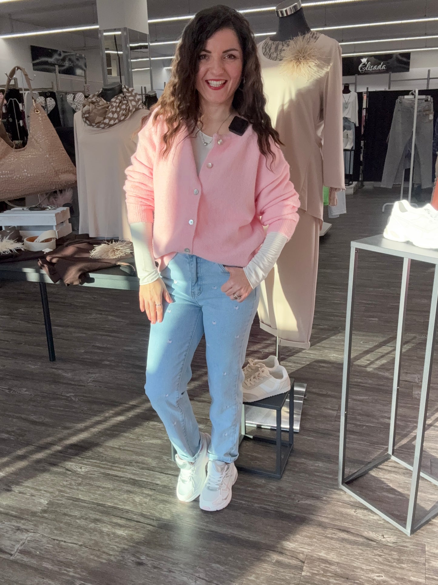 Chunky Sneaker weiß-grau, Gr. 36-41