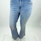 Jeans Schlag mit Glitzersteinen , Gr. 34-42