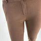 Hose mit Gürtel braun , Gr. 36-44