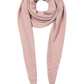 Schal einfarbig rosa