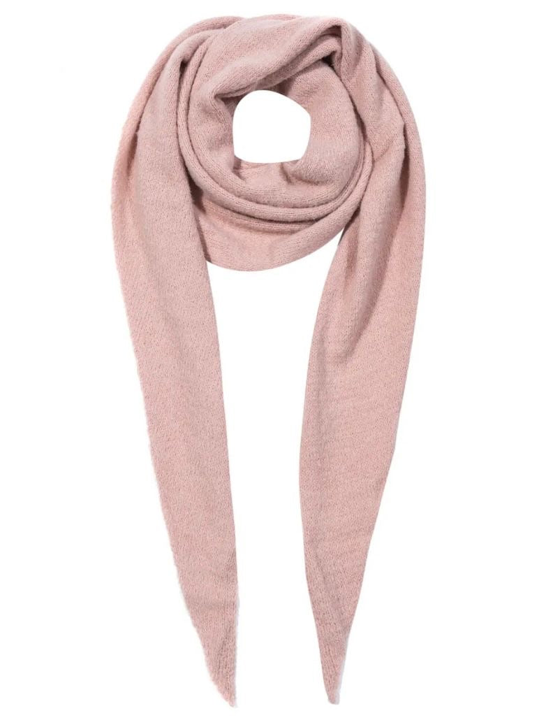 Schal einfarbig rosa