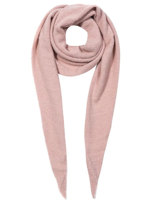 Schal einfarbig rosa
