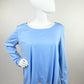Oberteil mit Twist-Back-Design hellblau, Gr. 36-42