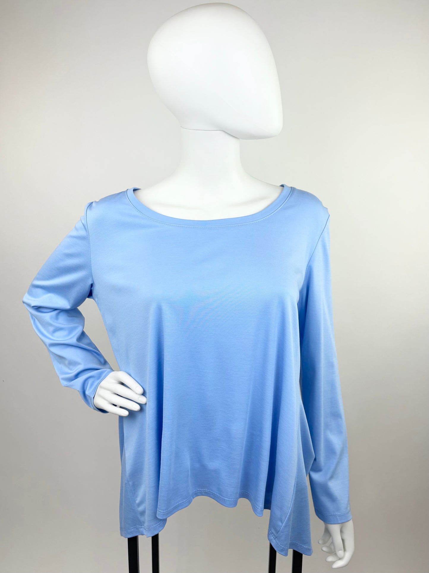 Oberteil mit Twist-Back-Design hellblau, Gr. 36-42