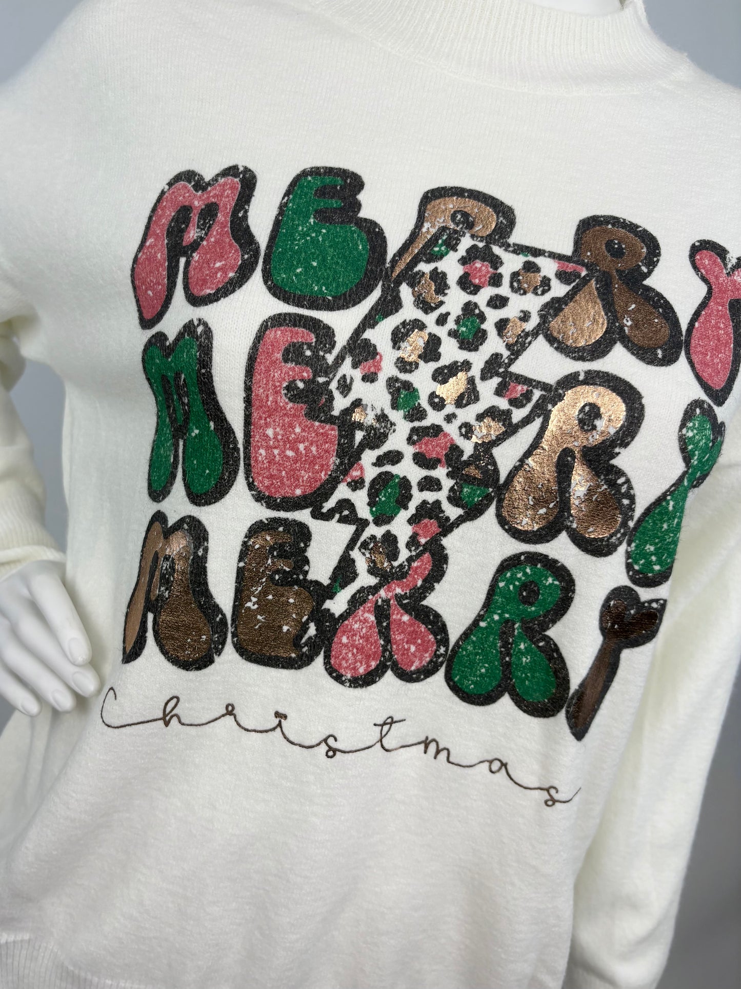 Top Deal! Pullover Merry Christmas, Gr. 34-42