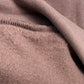 Oversized Hoodie „Namaste“ – Braun mit Leo-Print Gr. 38-44