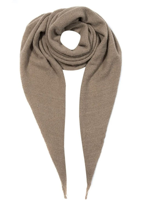 Schal einfarbig beige