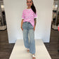Shirt „Candy Leo“ – pink/lila/rosa, Gr. 34-40