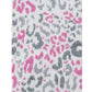 Kuscheliger XXL-Schal mit Animal-Print pink/grau