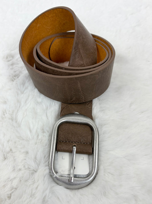 Gürtel braun, Gr. 85-105cm