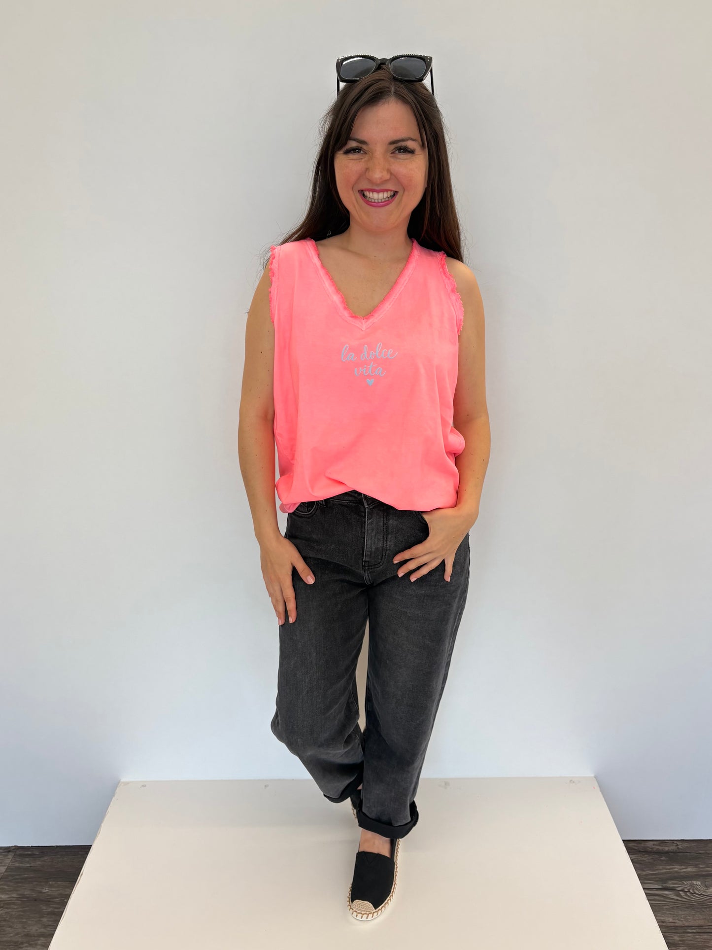 Balloon Fit Jeans anthrazit, Gr. 34-42