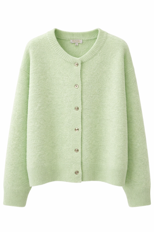 Cozy Basic Cardigan mint, Gr. 36-42