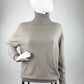 Rollkragenpullover taupe , Gr. 34-38 , 40-44
