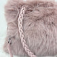Kunstfelltasche rosa