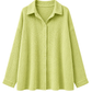 Musselin Oversize Bluse "Lina" pistazie, Gr. 38-44
