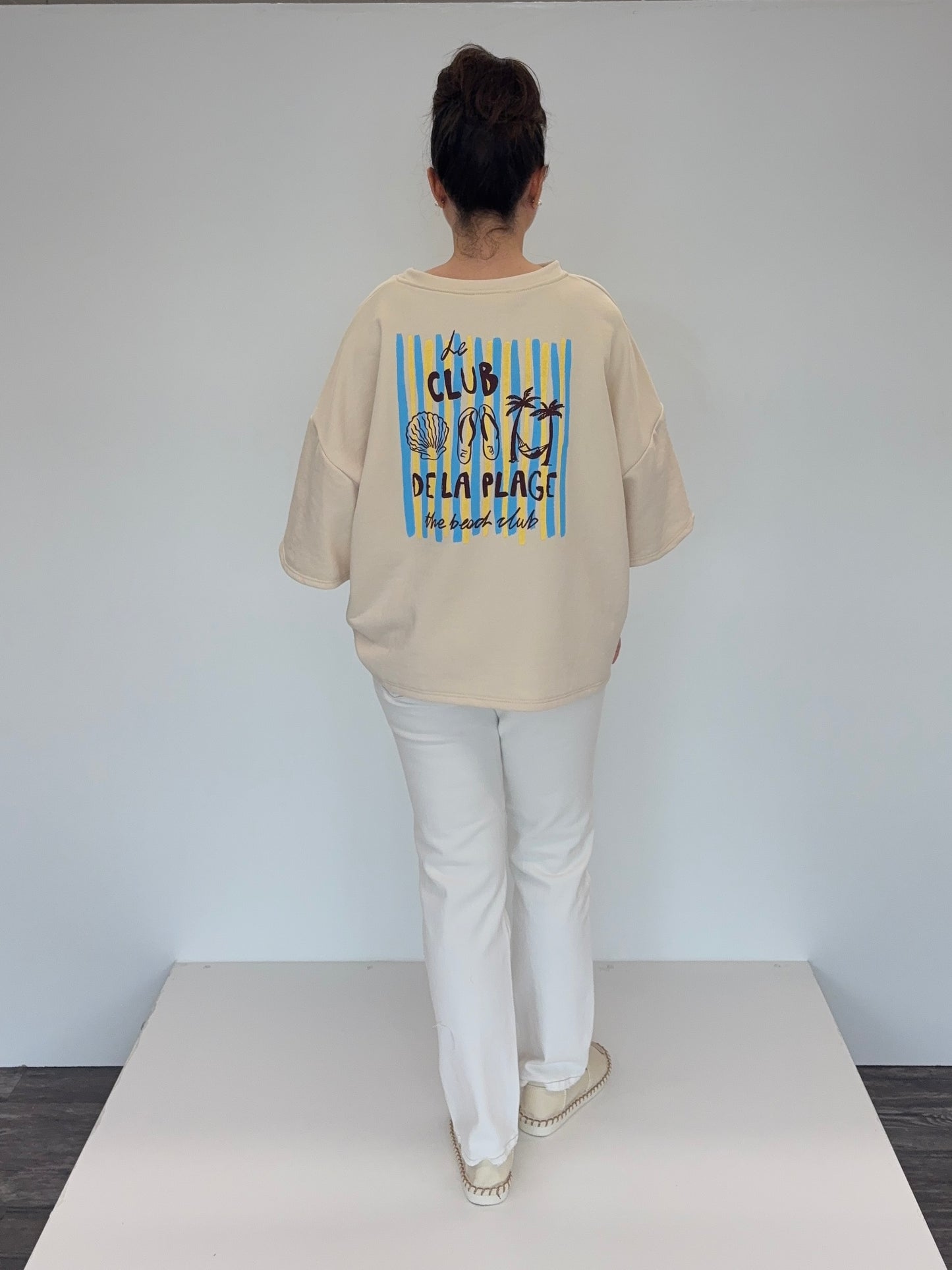 Beach Club Shirt mit Rückenprint, Gr. 38-44