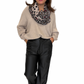 LIVIA – Oversize Feinstrick-Pullover beige, Gr. 36-42