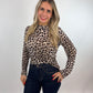 Leopard Print Longsleeve Gr. 34-38