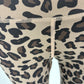 Leggins Leo-Print braun, Gr. 36-42