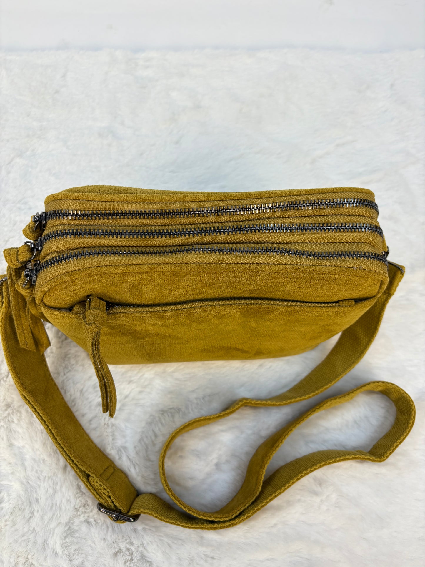 Umhängetasche gelb