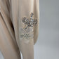 Joggerpants beige mit Blüten Gr. 36-42