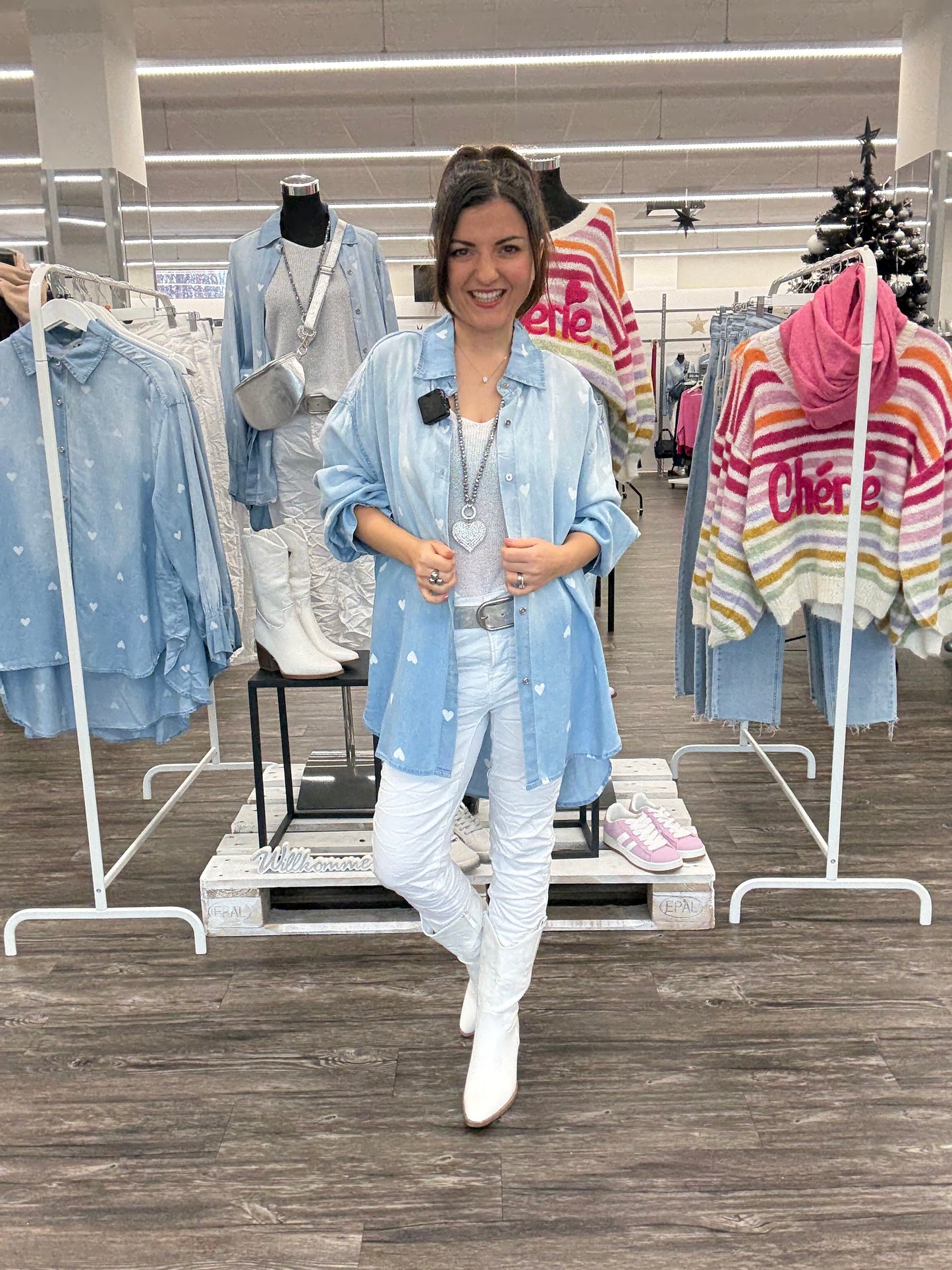 Cowboy-Boot weiß, Gr. 37-41